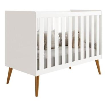 Imagem de Berço Reller mini cama americano isis - 4 Cores. - MoveBrinque, Branco