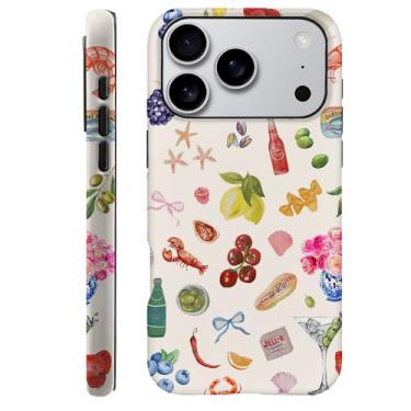 Imagem de Capa compatível com P19JL Pro, capa rígida híbrida resistente a arranhões de 2 camadas, litoral de verão europeu