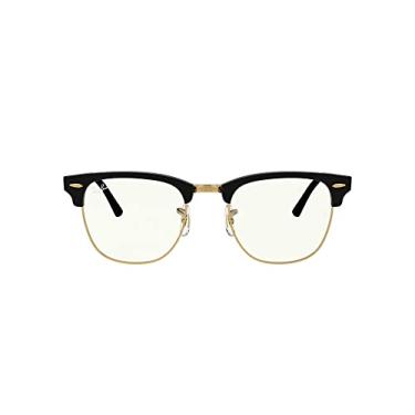 Imagem de Óculos de Sol Ray-Ban Clubmaster 0RB3016 1305B1 Tam 51 / Preto - Lentes Cinza Escuro