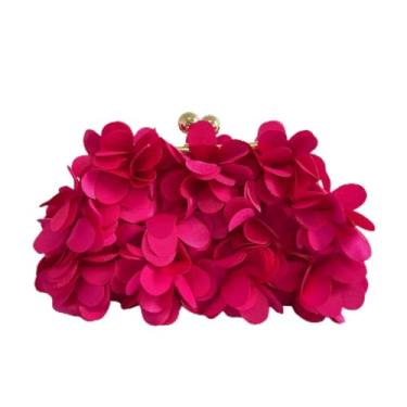 Imagem de Bolsa Clutch Carteira De Festa Blogueira Luxo Antonella (Pink)