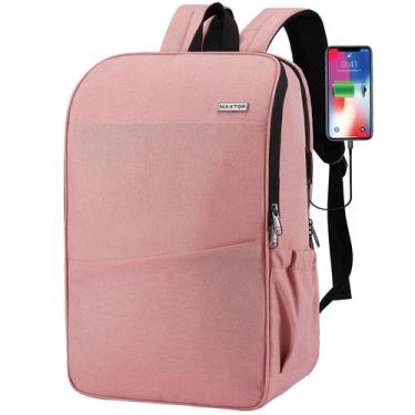 Imagem de Mochila para laptop MAXTOP Deep Storage com USB 17" resistente à água