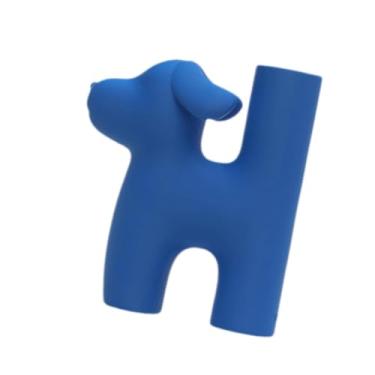 Imagem de IEUDNS Vaso de flores, suporte para plantas, organizador de flores, versátil, decorativo, vaso de animais fofos, arranjo floral seco para decoração de casa, Cachorro