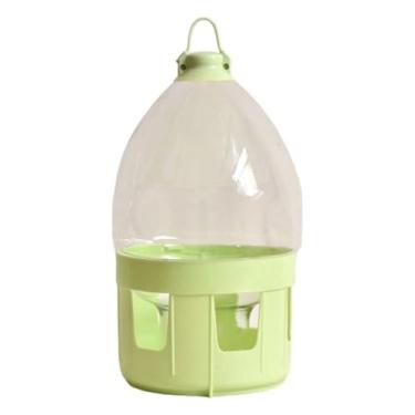 Imagem de Whtkoph Bebedor automático para pombos, bebedouro para pássaros, para periquitos, galinhas, papagaios, patos e hamsters, 4l