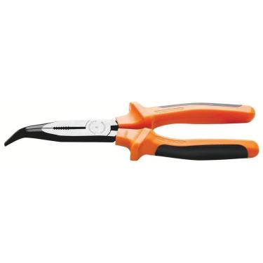 Imagem de Alicate Meia Cana - Bico Longo Curvo Isolado 1.000 V 8 Polegada Tramontina Pro Tramontina