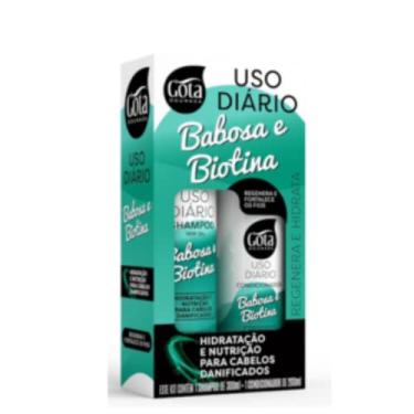 Imagem de GOTA KIT SH 300ML+COND 200ML BABOSA BIOTINA 07924