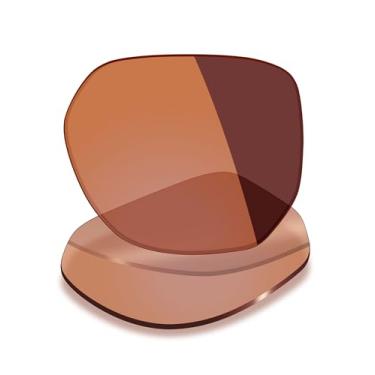 Imagem de Mryok Lentes de reposição UV400 para óculos de sol Oakley Latch Beta, HD Polarized, proteção UV, resistente a impactos e ajuste perfeito - Laranja fotocromática