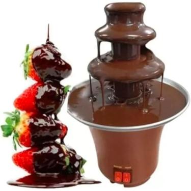 Imagem de Mini Maquina Cascata de Chocolate, Fondue e Panela Eletrica