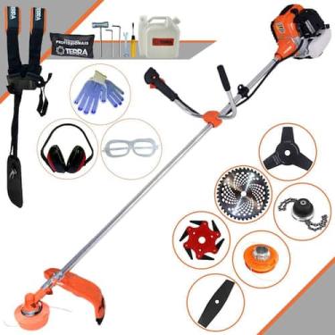 Imagem de Cortador de Grama Terra GR520XP À Gasolina 52cc 2,5HP 6.500rpm Multifu