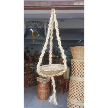 Imagem de Porta xaxim de sisal - Loja do Hippie