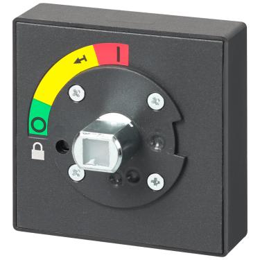 Imagem de Acionamento Rotativo Ext. SENTRON P/ Disjuntores 3VT2/3VT3 Preto IP66 Cód. 3VT9300-3HG20 – Siemens