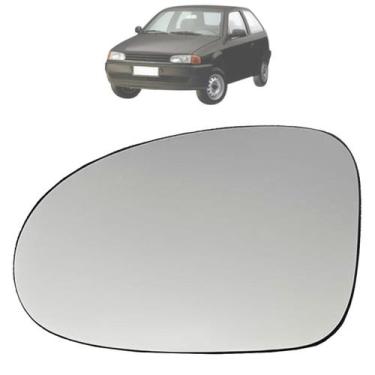 Imagem de Espelho Lente Retrovisor Base Gol G2 1995 Até 1999 Original - METAGAL,