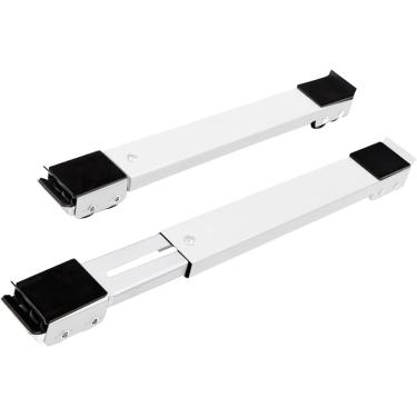 Imagem de Suporte Com Rodinhas Base Ajustável Máquina Lavar Fogão Geladeira Móveis Resistente