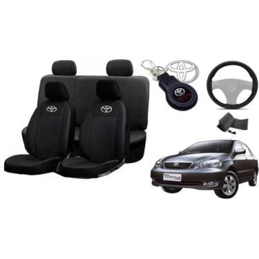 Imagem de Capa de couro para o banco corola 2003-2008 proteção impermeável