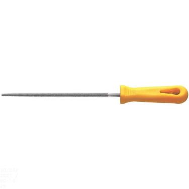 Imagem de Lima Redonda Bastarda Para Serrote 8" Tramontina Em Aço Carbono Com Cabo Injetado Tramontina