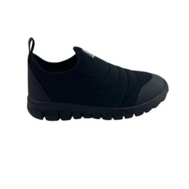 Imagem de Tênis Infantil Menino Novopé 10001283_3 Textil Preto/Preto-Masculino