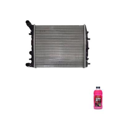 Imagem de Kit Radiador VW Fox Polo 03>05 + Aditivo Radnaq T5 Vermelho