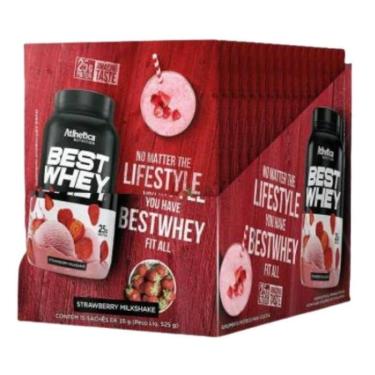 Imagem de Best Whey (15 sachês de 35g) Atlhetica Nutrition-Unissex