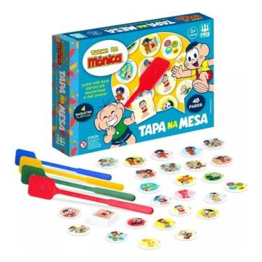 Imagem de Jogo Infantil Tapa Na Mesa Turma Da Mônica Brinquedo De Mesa Crianças 