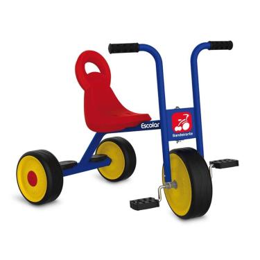 Imagem de Triciclo Infantil Linha Escolar Mine Motoca 3 Anos Brinquedo Bandeirante