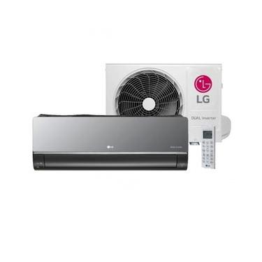 Imagem de Ar Condicionado LG Dual Inverter Voice ARTCOOL UV Nano +IA 18000 BTUs Quente e Frio 220V S3-W18KLR7A