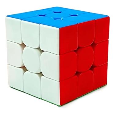 Imagem de Cubo Mágico Profissional 3x3x3 Velocidade Speed Cube Anti-Engasgo com Movimentos Suaves para Treinamento e Competições Soft Touch Premium (3x3x3)