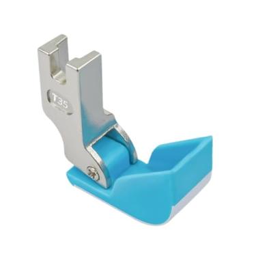 Imagem de oshhni Pé calcador em formato de barco, peça de reposição, acessório leve para máquina de costura industrial, ideal para acolchoamento de jaquetas de plumas.