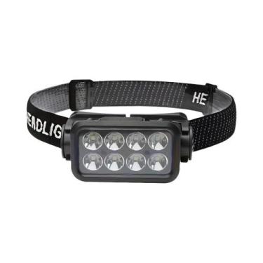 Imagem de Lanterna De Cabeça Recarregável Com Sensor De Movimento Para Exterior,