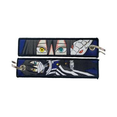 Imagem de Chaveiro De Anime Japonês Com Bordado Legal, Tags Para Chaves De Motoc