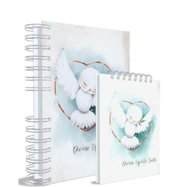 Imagem de Agenda Católica 2026 + Bloco de Anotações, Divino Espirito Santo, Azul, Capa 2