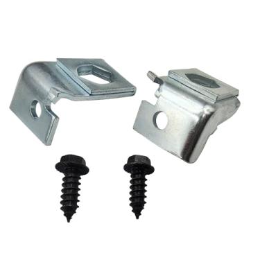 Imagem de Forlevlaep 2 peças de suportes de montagem de quadro de pinça de tubo flexível de freio a disco dianteiro para 1969-1972 A-Body para Buick Skylark 1969-1972 para Chevrolet Chevelle para Oldsmobile