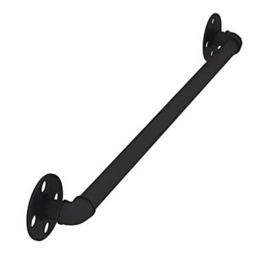 Imagem de Corrimão De Escada De Metal, Corrimão De Escada Resistente Para Interior, Corrimão De Escada Sem Barreiras Para Mulheres Grávidas Idosas (Color : Black, Size : 0.25m/0.82ft)