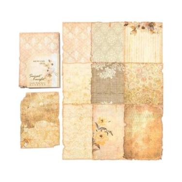 Imagem de Etiquetas Vintage Para Scrapbooking 30 Peças Papel Para Caderno Planej