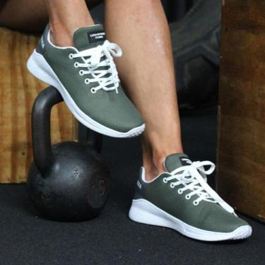 Imagem de Tênis de Treino Academia Feminino Drop Set Anti Derrapante Conforto So