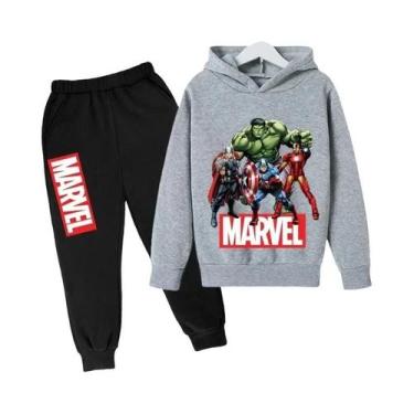 Imagem de Conjunto De Moletom Com Capuz Do Hulk Para Crianças, Suéter E Calças D
