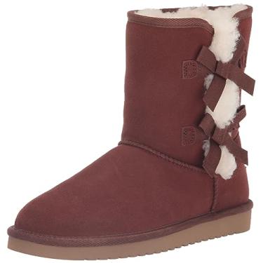 Imagem de Koolaburra by UGG Bota feminina Victoria Short Fashion, Cappuccino, 5