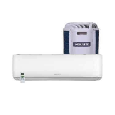 Imagem de Ar Condicionado Split Agratto Hi Wall One Top 12.000 Btu-h Frio Monofásico Branco Acst12f-02 - 220v