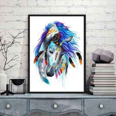 Imagem de Quadro Decorativo Cavalo Encantado 45X34Cm