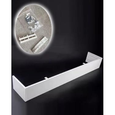 Imagem de Cortina Cortina Janela Cortina Caixa de Cortina Moldura Sem Trilhos, Sala de Estar/Banheiro/Quarto Cortinas Decorativas, Vaidade de Cortina Montada no Teto (3 m (9,8 pés))