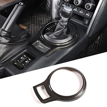 Imagem de YUECHI Para Toyota 86/Subaru BRZ 2012-2020 Style Center Console/Ar Condicionado Ventilação/Porta/Teto Luz de Leitura Acessórios Automotivos Decoração Interior (Moldura de Engrenagem de Caixa de