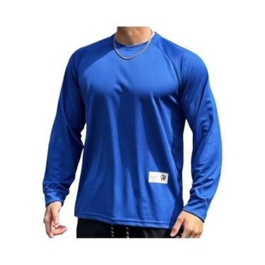 Imagem de Camiseta De Corrida Masculina De Manga Longa, Moda De Outono, Top De T