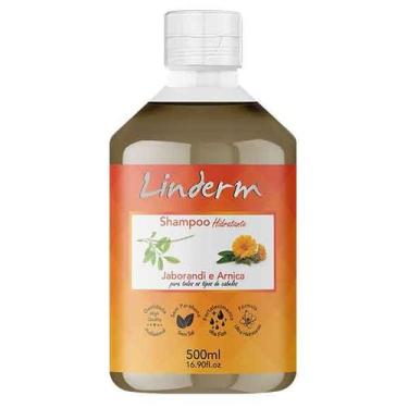 Imagem de Shampoo Hidratante Linderm 500ml - Deltamari, Jaborandi e Arnica