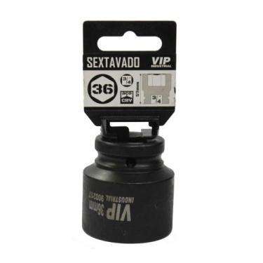 Imagem de Soquete Sextavado de Impacto 36 mm 3/4" Curto VIP