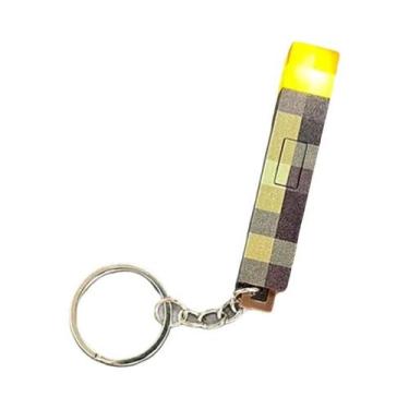 Imagem de Lanterna Mini LED Recarregável Por USB, Chaveiro, Pingente Para Mochil