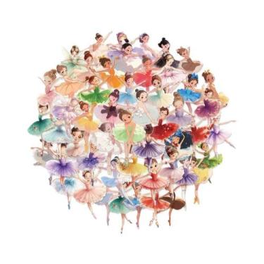 Imagem de 50PCS Adesivos Decorativos À Prova d'Água Para Bagagem, Caderno, Capa 