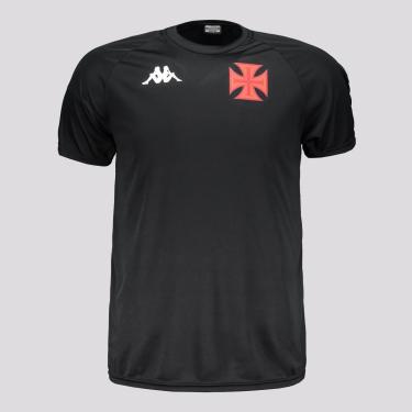 Imagem de Camisa Vasco Kappa Supporter Torcedor Masculina-Masculino