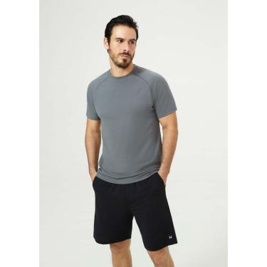 Imagem de Camiseta Esportiva Hering Sports Manga Curta Raglan Masculina-Masculino