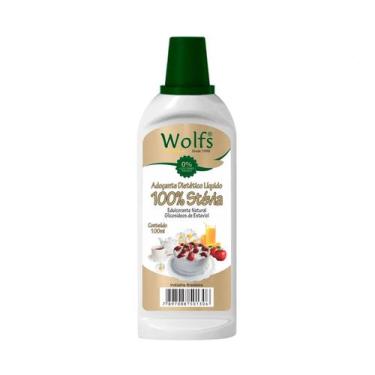 Imagem de Adocante 100% Natural Stevia wolfs 100ml Zero Amargor, 4