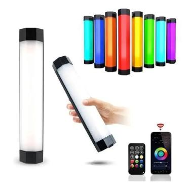 Imagem de Espada Bastão De Led Luxceo P200 Fotografia Rgb Powerbank Co - Congrat