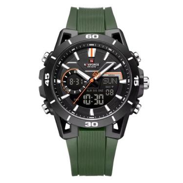 Imagem de Relógio masculino Dual display Esportivo Resistente à água 5atm - - NA