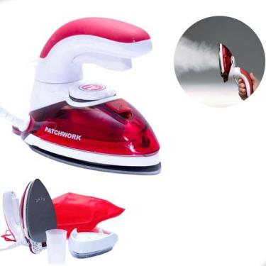 Imagem de Mini Ferro E Vertical Steamer Bi-volt A Vapor Westpress, Vermelho, Biv